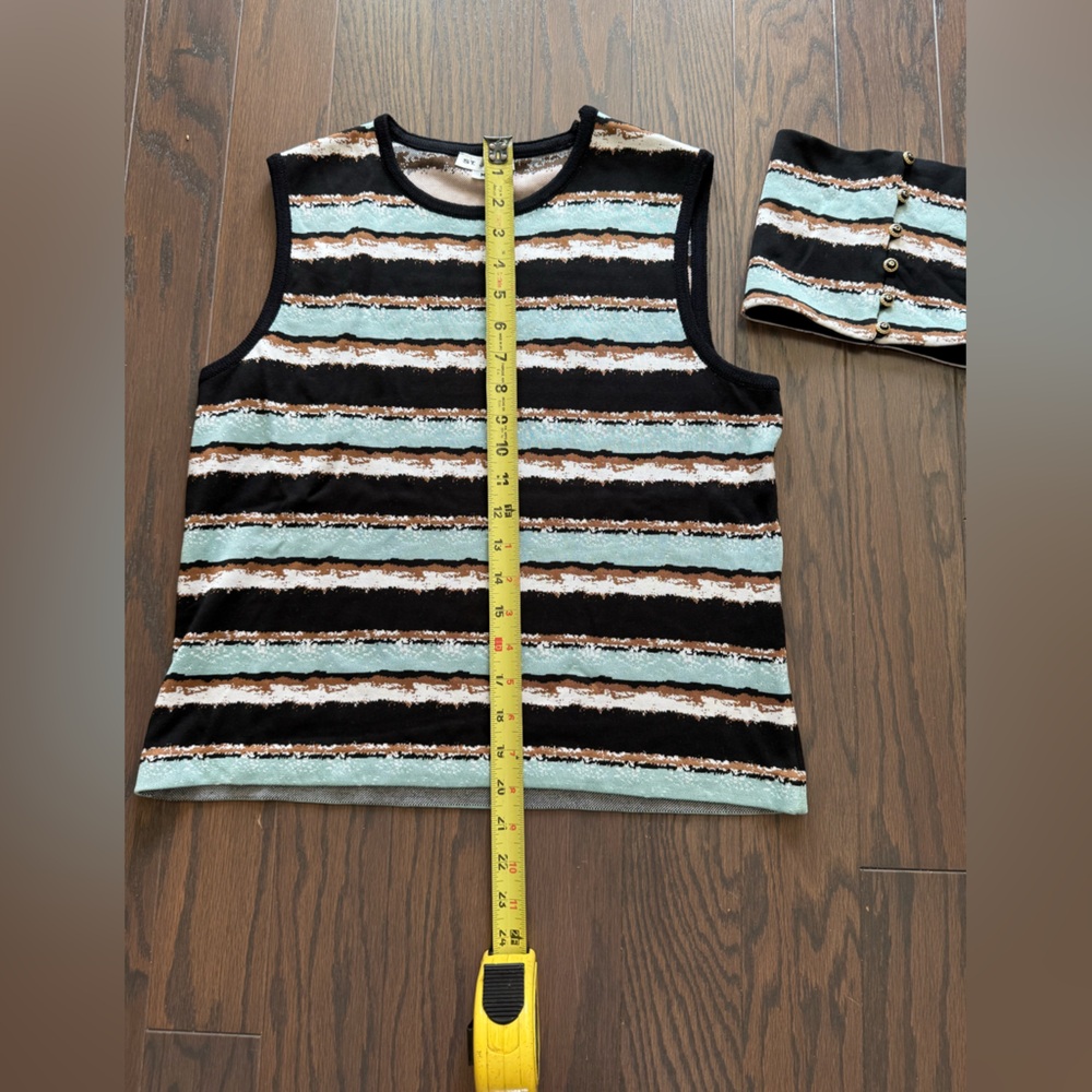 ST. John 2 Piece Knit Tank Removable Collar - Picture 16 of 16